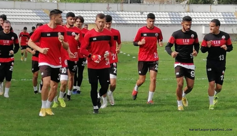 Kahramanmaraşspor, Ankara Demirspor maç hazırlıklarını sürdürdü.