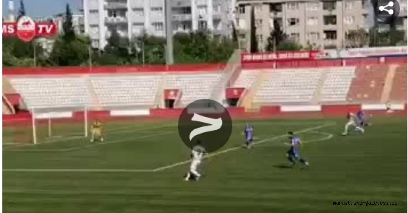 Kahramanmaraşspor – Ergene Velimeşespor maçının golleri ve soyunma odası