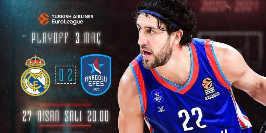 Real Madrid – Anadolu Efes canlı izle