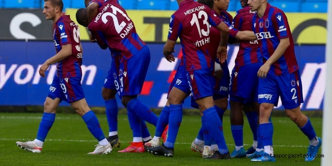 Trabzonspor ligde 5 hafta sonra kazandı
