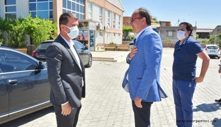 Başkan Osman Okumuş’tan Hopur’a hayırlı olsun ziyareti