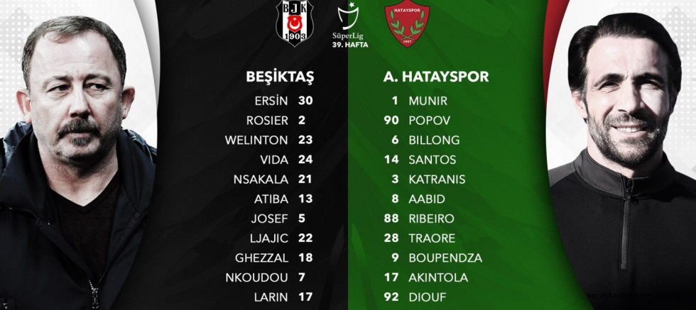 Beşiktaş 7-0 Hatayspor canlı
