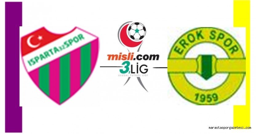 ÖZET : Isparta 32 Spor 0-0 Esenler Erokspor