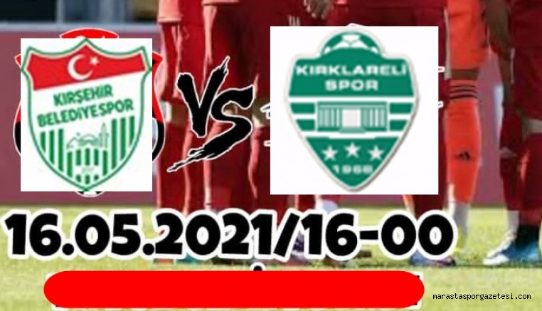 Kırşehir Belediyespor 0-0 Kırklarelispor maç sonucu