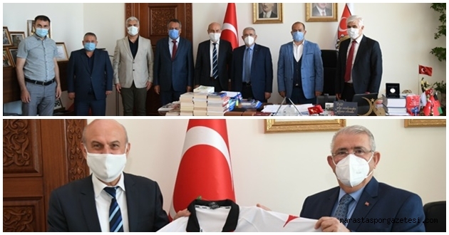 Ekrem Karaoğlan’dan Hanefi Mahçicek’e teşekkür ziyareti