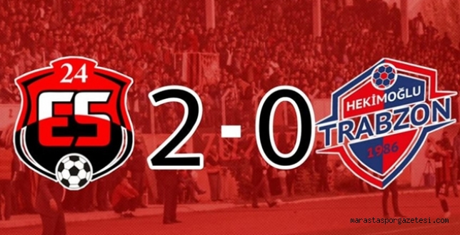 Erzincanspor 2-0 Hekimoğlu Trabzon maçın özeti