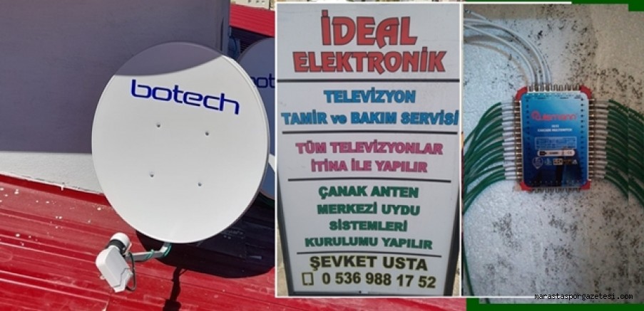 İdeal Elektronik Televizyon Tamir Kahramanmaraş