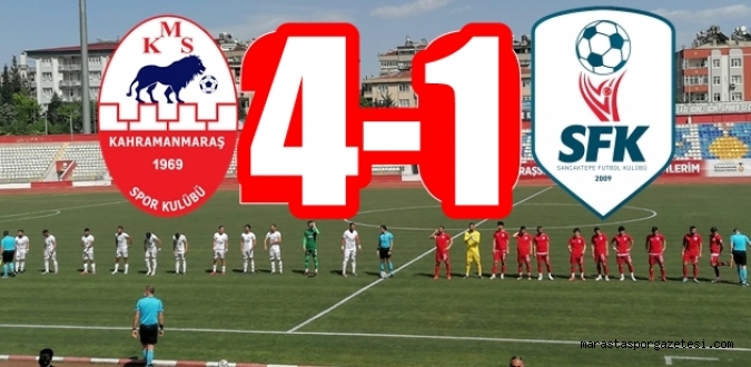 Kahramanmaraşspor 4-1 Sancaktepe Futbol Kulübü özet