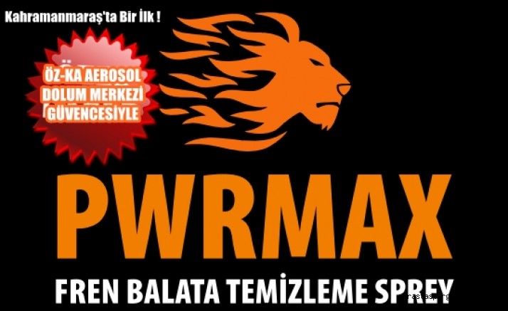 PWRMAX Fren Balata Temizleyici Spreyi üretime başladı