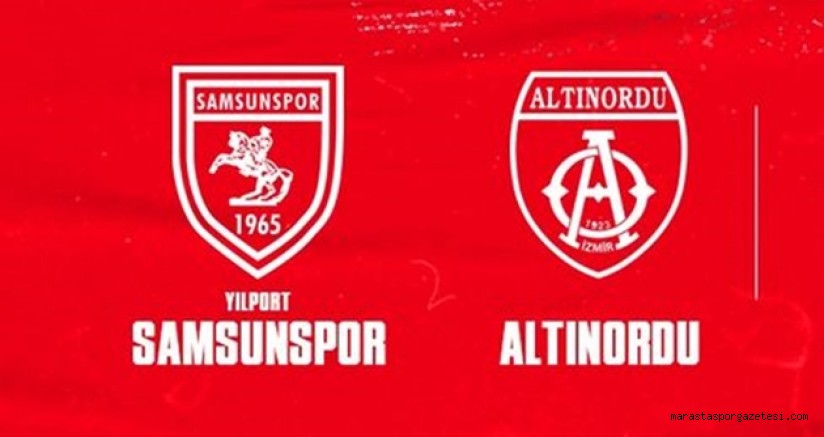 Samsunspor 2-2 Altınordu özet