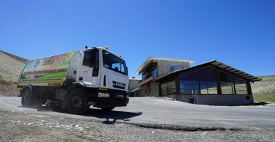 Kış turizminin odak noktası Yedikuyular Kayak Merkezi temizlik
