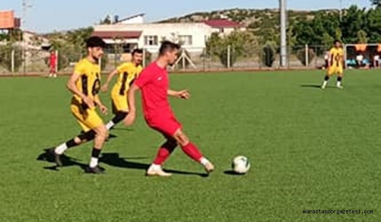 Türkoğlu Belediyespor, 7. hazırlık maçını yaptı