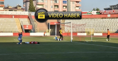 Türkoğlu Belediyespor’a galibiyeti getiren gol