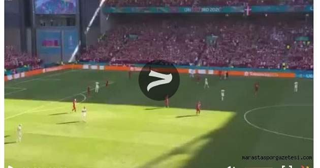 Christian Eriksen’e alkışlarla moral verdi