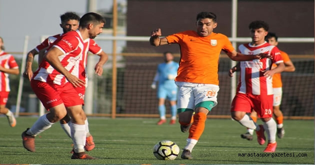 Elbistanspor son maçta lider ile karşılaştı