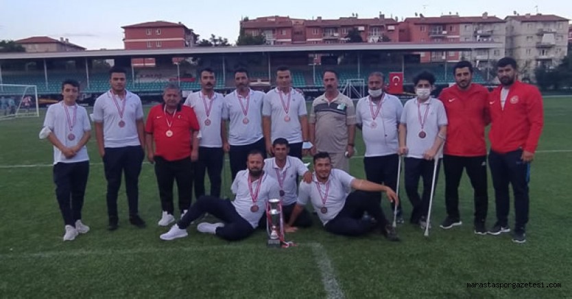 Kahramanmaraş Ampute 3.lük Kupasını Aldı
