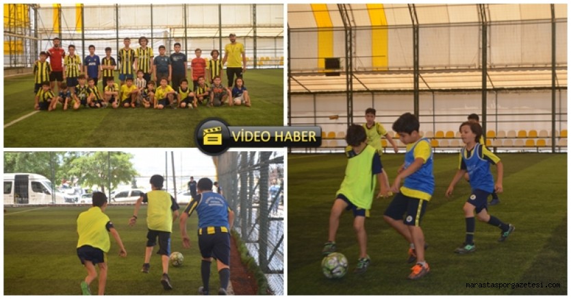 Kahramanmaraş Fenerbahçe futbol okulu çalışmaları başladı