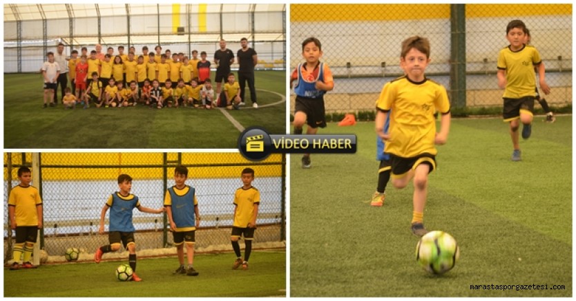 Kahramanmaraş Sivaspor futbol okulu çalışmalarına başladı