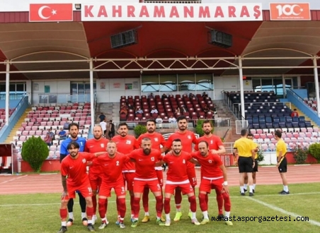 Türkoğlu Belediyespor, 12 Şubat Stadyumunda bir hazırlık maçı daha yaptı