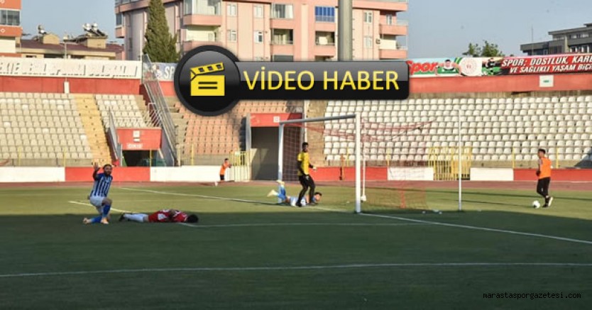 Vedat Aydın’ın Türkoğlu Belediyespor’a galibiyeti getiren golü