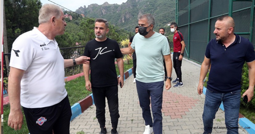 A Milli Takımlar Teknik Direktörü Şenol Güneş, Kahramanmaraşspor’un rakibini ziyaret etti