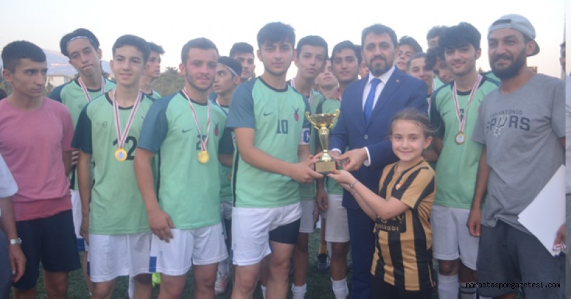 Bağımlılıkla mücadelede adına düzenlenen turnuvada şampiyon Kurtuluş 1920 spor