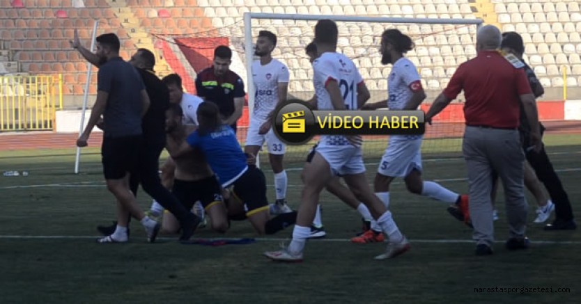 Kahramanmaraş 12 Şubat Stadında Maç Sonu Olay Yaşandı