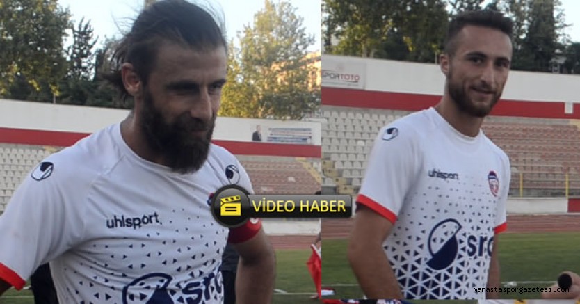 Onur Güney ve Ömer Uluer, Maraş’ta Spor Gazetesi’ne açıklamalarda bulundu