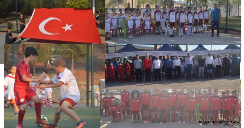 Türkoğlu Gençlerbirliğispor 15 Temmuz Şehitleri anma minikler futbol şöleni başladı