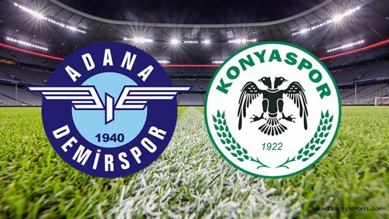 Adana Demirspor Konyaspor maç özeti golleri! Adana Demirspor 1-1 Konyaspor özeti!