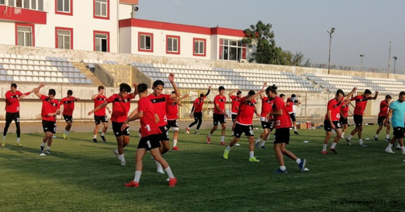 Bir günlük iznin ardından Kahramanmaraşspor’da çalışmalar başladı