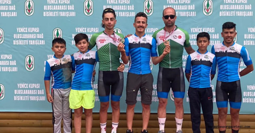 Bisiklet’te Kahramanmaraş’lı sporcularımız 3 madalya kazandı