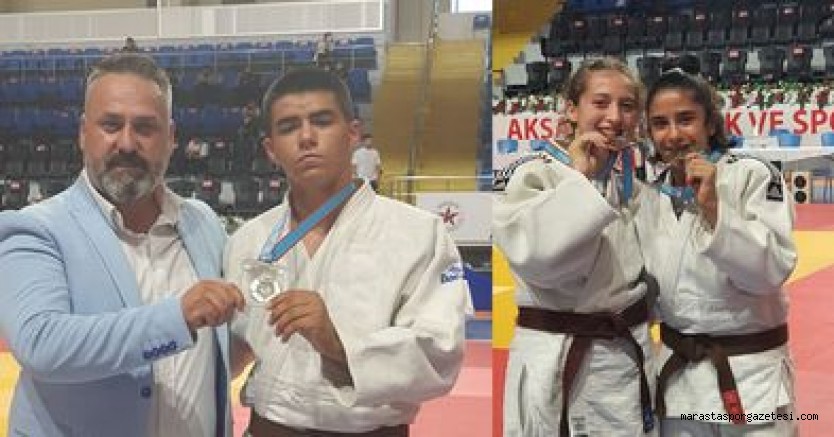Judo takımımız 3 madalyayla döndü
