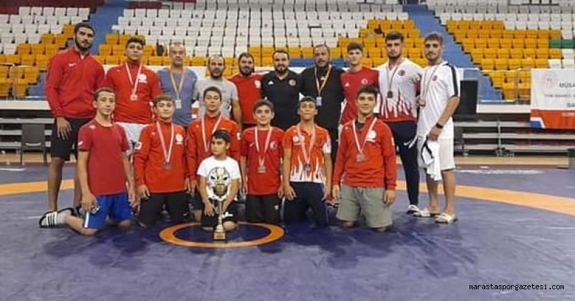 Kahramanmaraş Güreş Takımımız Türkiye Şampiyonu olarak 1. Lige çıktı