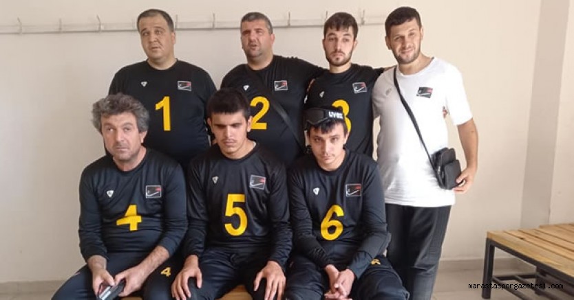 Kahramanmaraş takımı Goalball 4.Lige yükseldi.