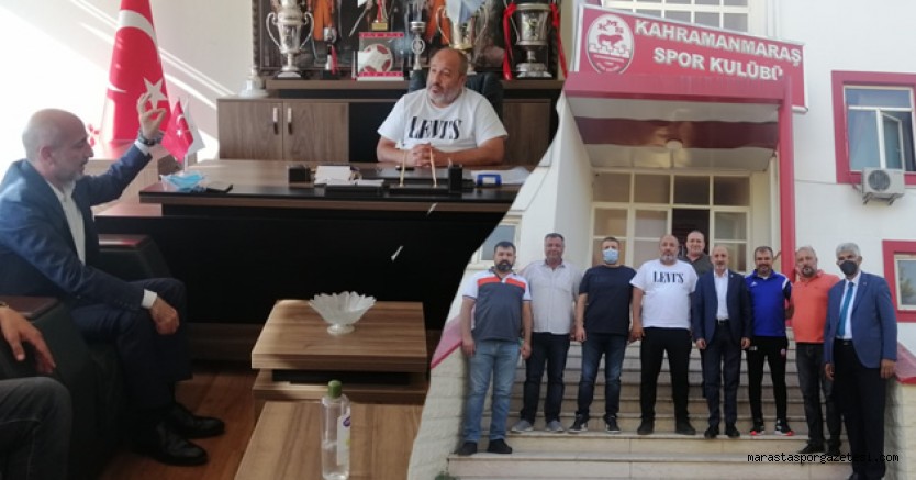 Ali Öztunç, Kahramanmaraşspor’u ziyaret etti