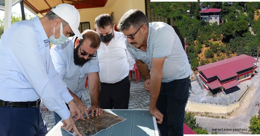 Başkan Okay, Gafarlı sosyal tesisinde incelemelerde bulundu