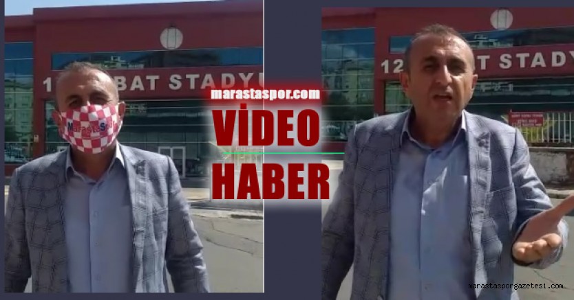 Başkan Ünal Ateş sordu! Kahramanmaraşspor’u Sevenlere Ceza mı vermek istiyorsunuz?