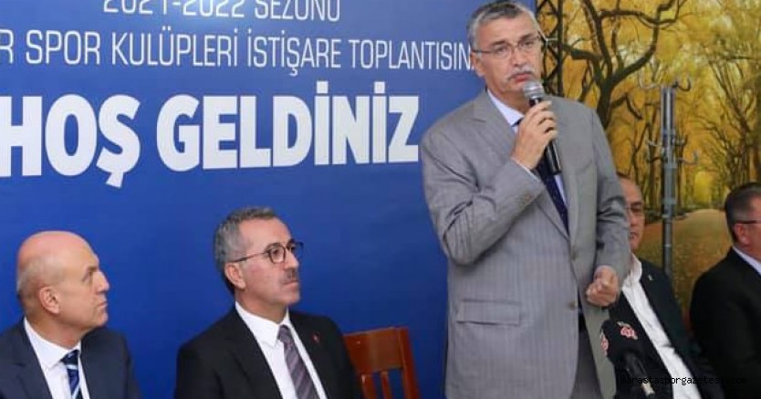 Celalettin Güvenç’in ASKF İstişare toplantısında yaptığı konuşma