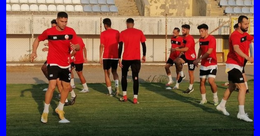 K.Maraşspor, Etimesgut maçı hazırlıklarını tamamladı ve Ankara’ya hareket etti