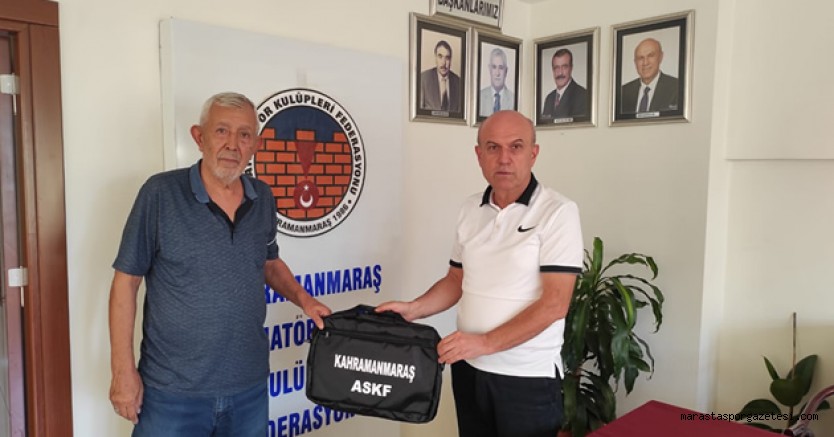 Kahramanmaraş Amatör Spor Kulüpleri Federasyonu’ndan kulüplere hediye