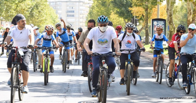 Kahramanmaraş Avrupa Hareketlilik Haftası’nda Pedalladı