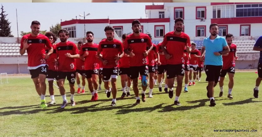 Kahramanmaraşspor, liderle oynayacağı maçın hazırlıklarını sürdürdü