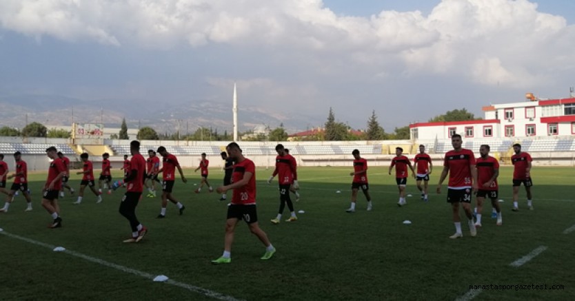 Kahramanmaraşspor, Serik Belediyespor maçı hazırlıklarını tamamlandı