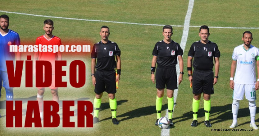 Kahramanmaraşspor, Serik Belediyespor maçında tartışmalı gol kararı verildi
