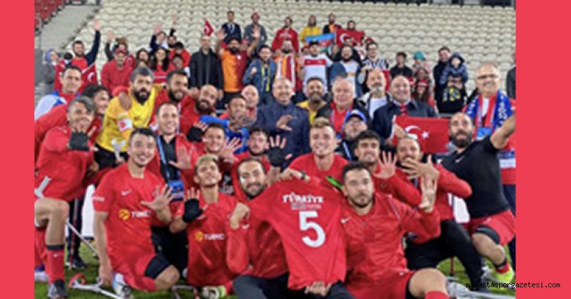 Milli Takımımız, Avrupa Şampiyonasında finale yükseldi