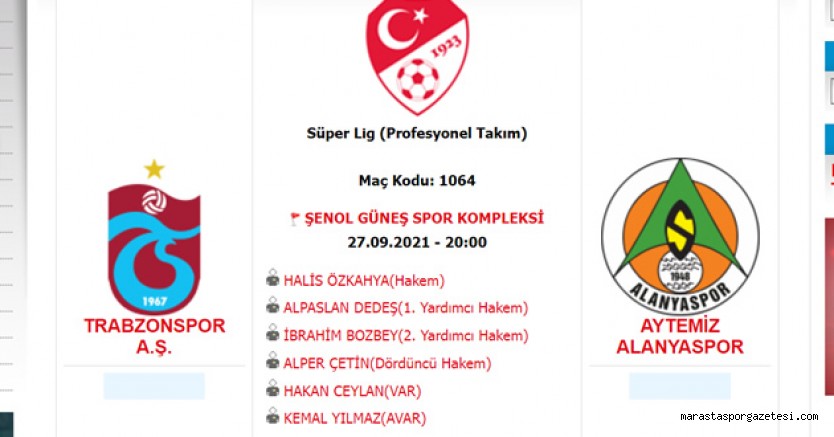 Justin tv Trabzonspor – Alanyaspor maçı canlı izle