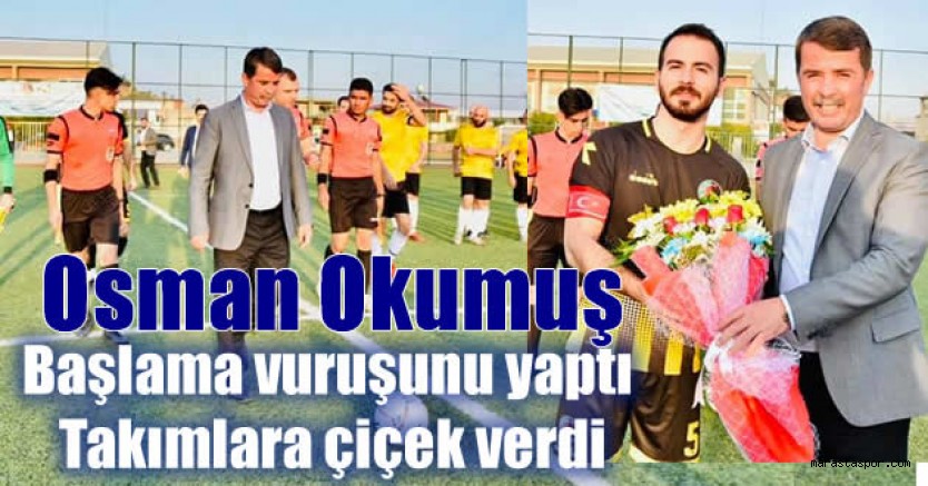 Başkan Okumuş;Türkoğlu İlçemiz Hem Sporcunun Hem De Sporun Yanında