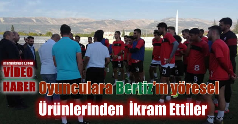 Bertiz Vakfı’dan Kahramanmaraşspor’a moral desteği