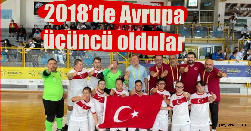 Down Sendromlular Futsal Milli Takımı Avrupa şampiyonu oldu